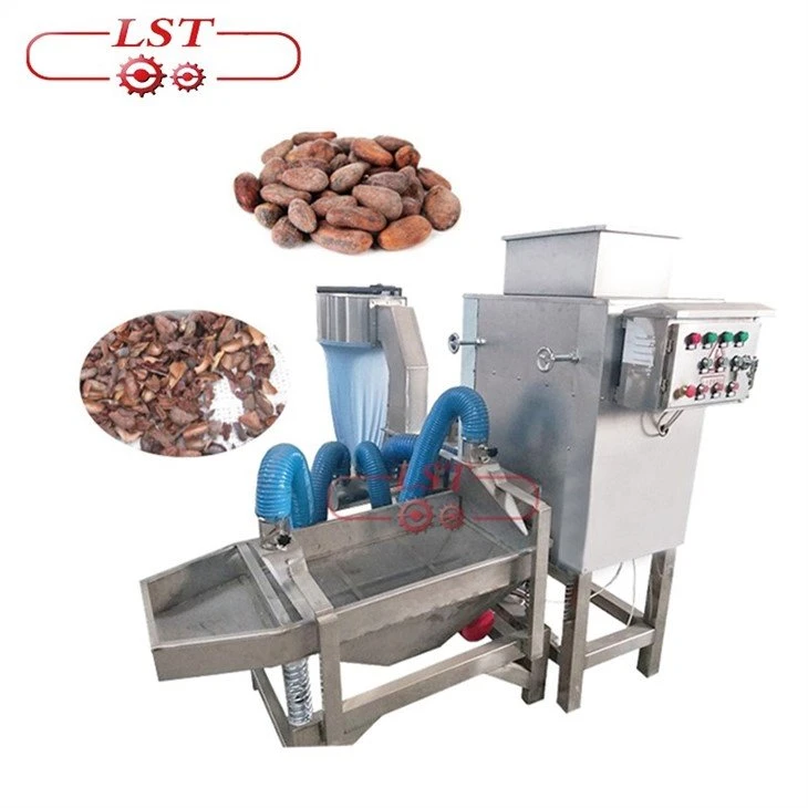 cocoa peeling and sifting machine